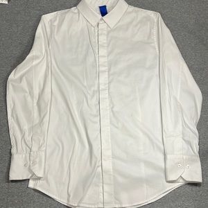 Kit and Ace. On The Move, white long sleeve button up.